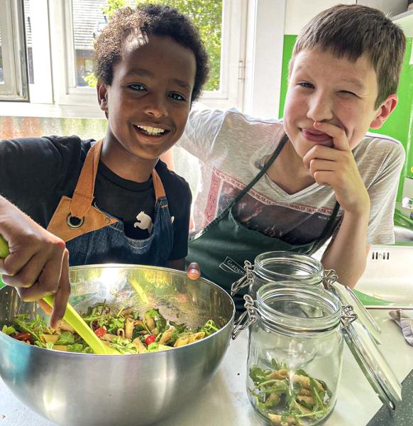 Kids Cooking in Diest